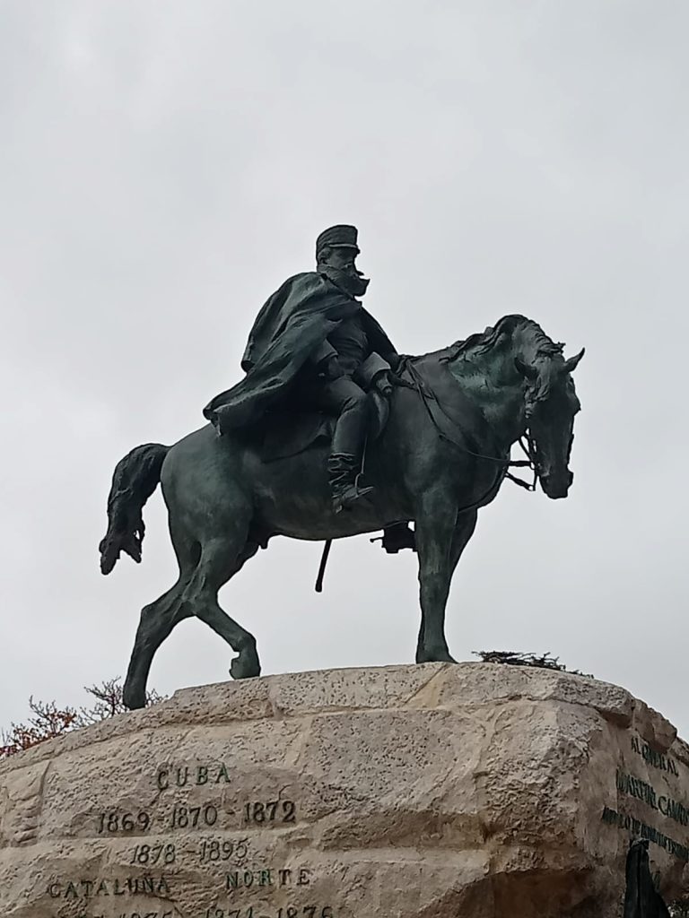 Estatua del General Martínez Campos en el Parque del Retiro, Madrid